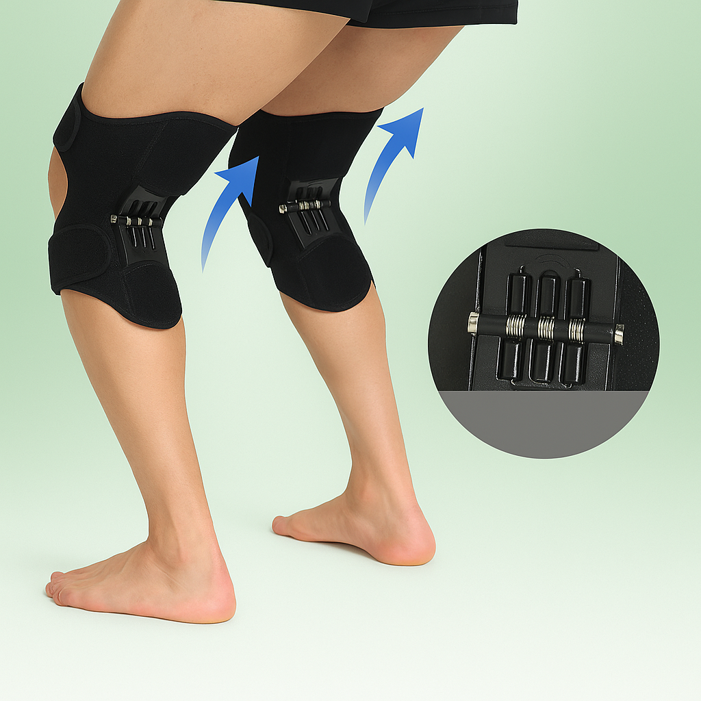 Suporte de Compressão com Mola Reforçada - OrthoKnee Pro